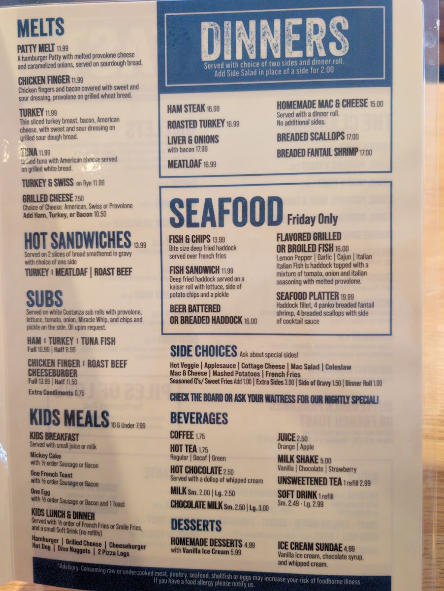 Farmhouse Cafe Menu - Image 2