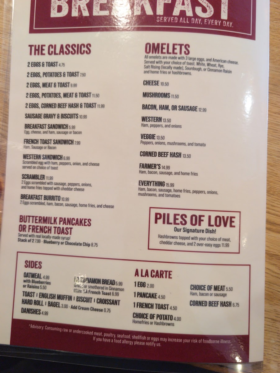 Farmhouse Cafe Menu - Image 3